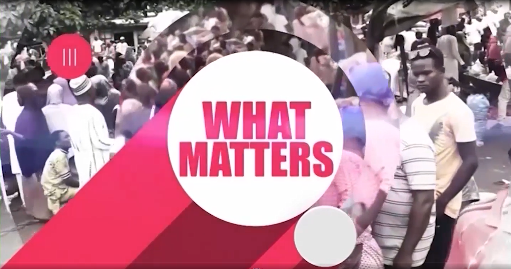 WHAT MATTERS