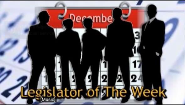 LEGISLATOR OF THE WEEK