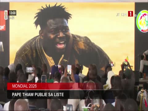 JOURNAL TELEVISE 13H du jeudi 21 mai 2026