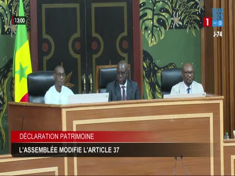 JOURNAL TELEVISE 13H du mardi 18 août 2026